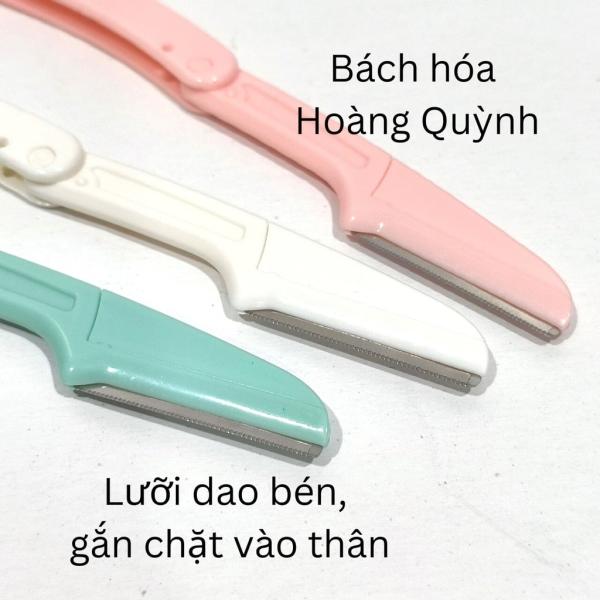 (Hàng mới) Vĩ 3 cây dao cạo lông mày