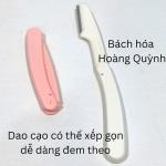 (Hàng mới) Vĩ 3 cây dao cạo lông mày