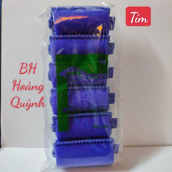 6 cái ống muốt cuốn tóc- lô muốt cuốn tóc, quấn tóc tạo kiểu tiện lợi