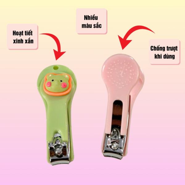Bấm móng tay size bé siêu bén họa tiết dễ thương, cắt móng tay, làm nail.