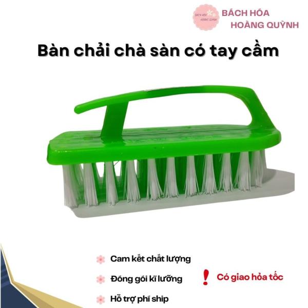 Bàn chải chà sàn có tay cầm chuyên cọ rửa sàn nhà, giặt quần áo