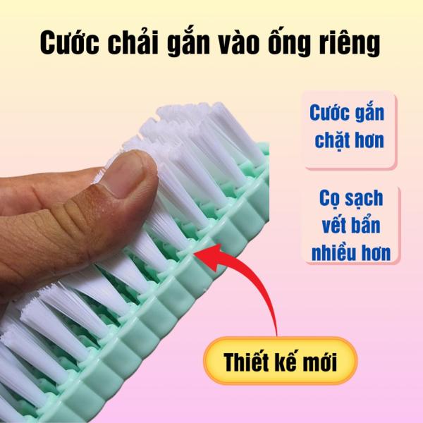 Bàn chải chà sàn, bàn chải giặt quần áo, bàn chải chà chân siêu sạch hình chữ nhật Thuận Phát