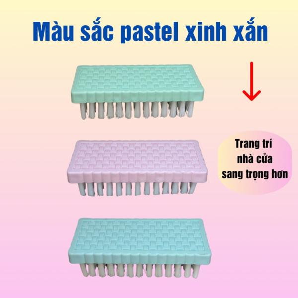 Bàn chải chà sàn, bàn chải giặt quần áo, bàn chải chà chân siêu sạch hình chữ nhật Thuận Phát