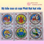 Bộ bầu cua cá cọp Phát Đạt- Phát Lộc hạt xốp, chơi tết gia đình họp mặt