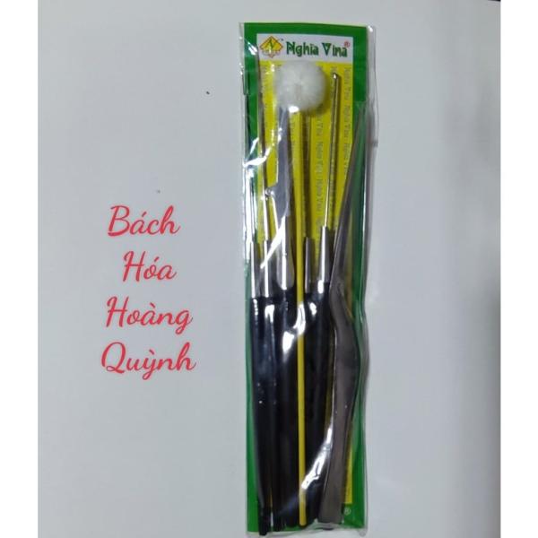 Bộ dụng cụ lấy ráy tai - móc ráy tai 7 món Nghĩa Vina