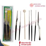 Bộ ráy tai 7 dụng cụ cán nhựa đen Nghĩa Vina