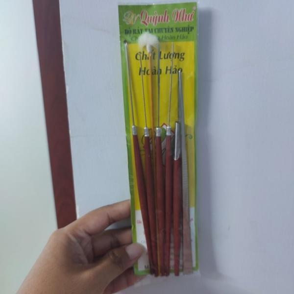 Bộ dụng cụ móc ráy tai cao cấp 7 món Quỳnh Như.
