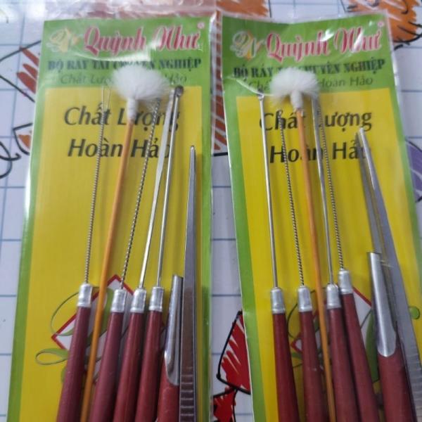 Bộ dụng cụ móc ráy tai cao cấp 7 món Quỳnh Như.
