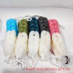 Bông tắm dài tạo bọt cao cấp - 1 cái