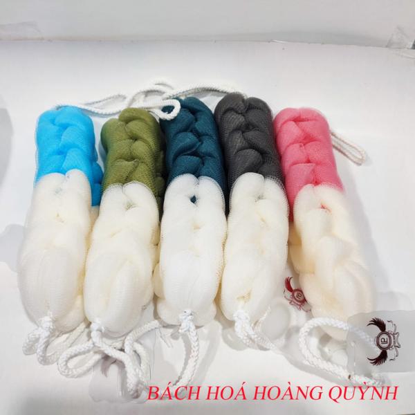 Bông tắm dài tạo bọt cao cấp - 1 cái