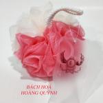 Bông tắm tròn tạo bọt- Bông tắm lưới mềm mại