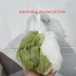 Bông tắm tròn tạo bọt- Bông tắm lưới mềm mại