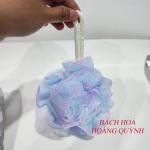 Bông tắm lưới tạo bọt dạng TRÒN màu sắc xinh xắn (có muốt tạo bọt)