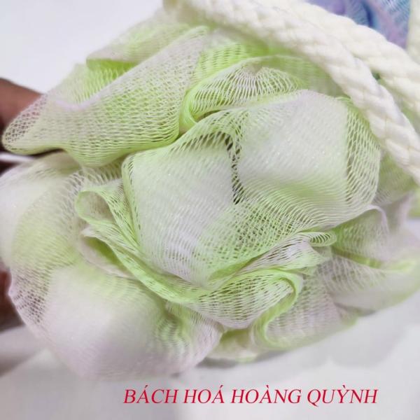 Bông tắm lưới tạo bọt dạng TRÒN màu sắc xinh xắn (có muốt tạo bọt)
