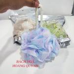 Bông tắm lưới tạo bọt dạng TRÒN màu sắc xinh xắn (có muốt tạo bọt)