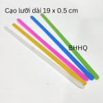 10 que cạo lưỡi nhựa dày dạng thẳng