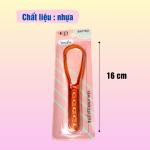 Cây cạo lưỡi (nạo lưỡi) nhựa cầm tay - giúp vệ sinh răng miệng, hơi thở thom tho