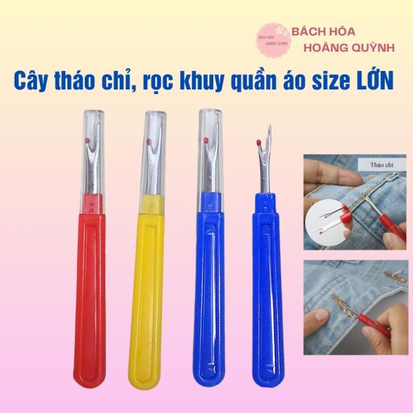 Cây tháo chỉ rọc khuy dạng thân dẹp size lớn sắc bén nhiều màu sắc BHHQ - Dụng cụ may vá