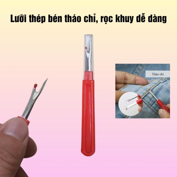 Cây tháo chỉ rọc khuy dạng thân dẹp size lớn sắc bén nhiều màu sắc BHHQ - Dụng cụ may vá