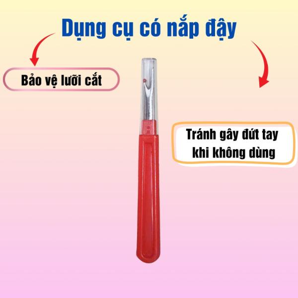Cây tháo chỉ rọc khuy dạng thân dẹp size lớn sắc bén nhiều màu sắc BHHQ - Dụng cụ may vá