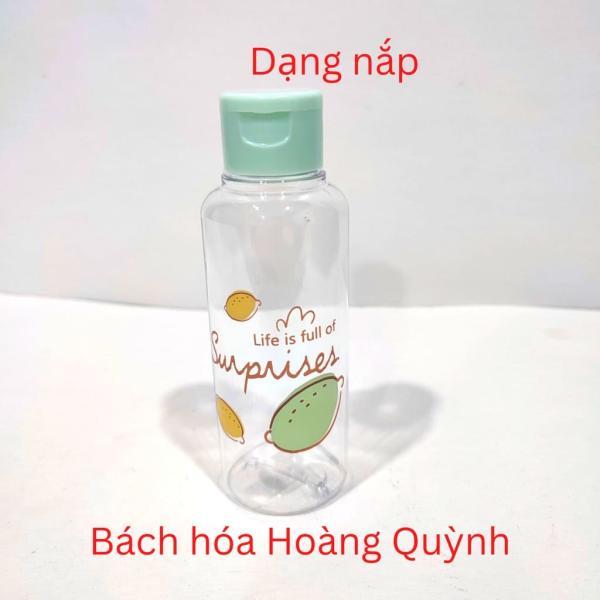 Chai chiết mỹ phẩm (dầu gội, sữa tắm...) mini thuận tiện du lịch họa tiết xinh xắn .