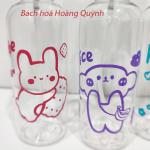Chai chiết mỹ phẩm (dầu gội, sữa tắm...) dạng PHUN SƯƠNG mini thuận tiện du lịch họa tiết xinh xắn