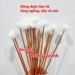 Combo 10 cây bông ngoáy tay (bông ráy tai) lông ngỗng size NHỎ