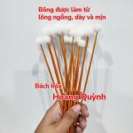 Combo 10 cây bông ngoáy tay (bông ráy tai) lông ngỗng size NHỎ