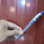 Combo 10 cây bút bi mực xanh ánh sáng ngòi 0.7 mm nét đẹp
