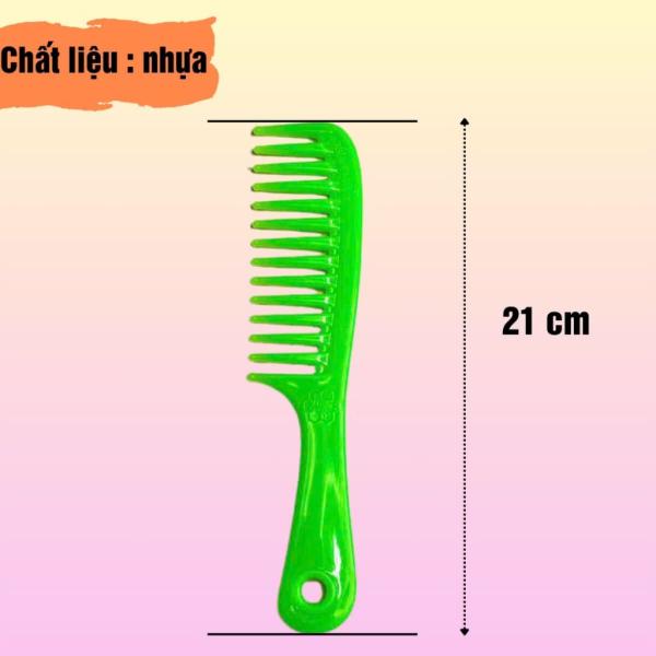 Combo 10 cây lược răng thưa- lược xù chải tóc xoăn Vĩnh Phước