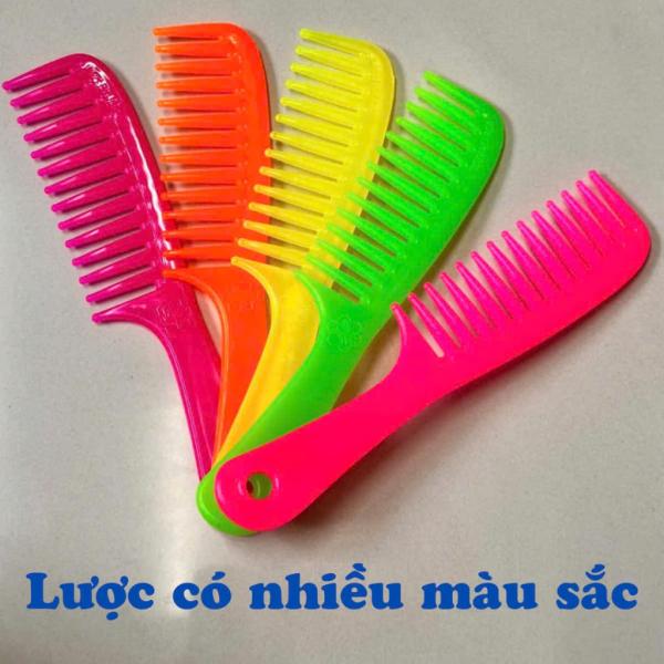 Combo 10 cây lược răng thưa- lược xù chải tóc xoăn Vĩnh Phước