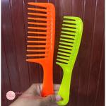 Combo 10 cây lược xù loại lớn đủ màu, lược răng thưa lớn chuyên chải tóc xoăn , giảm rụng tóc