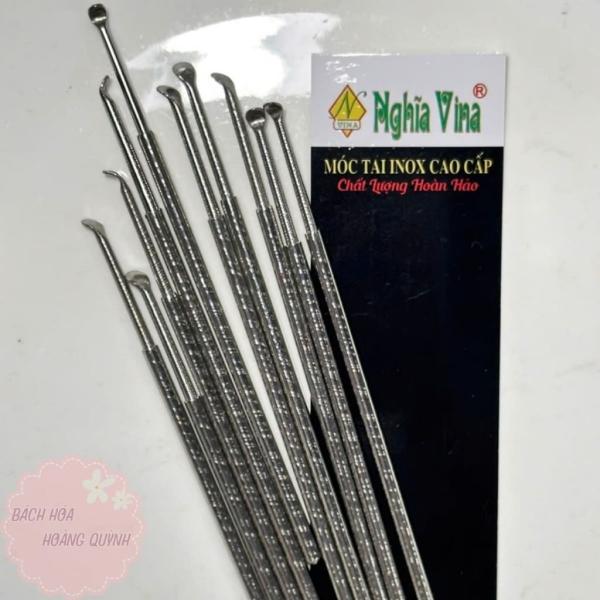 Combo 10 cây móc ráy tai inox cao cấp Nghĩa Vina