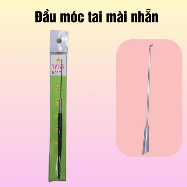 Combo 10 cây móc tai cán nhựa đen Thanh Sơn , cây ráy tai cán nhựa dài có túi rời