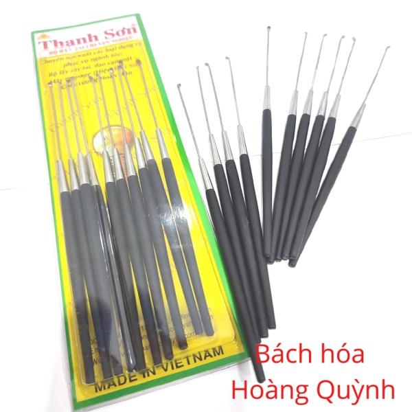Combo 10 cây móc ráy tai cao cấp cán đen Thanh Sơn
