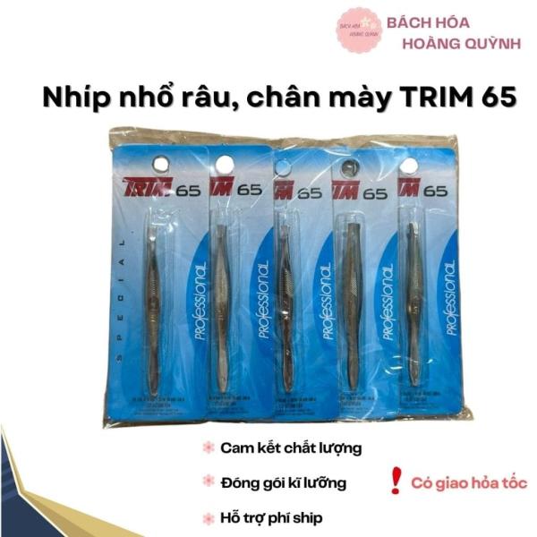 Combo 10 cây nhíp kim tân 65 nhổ râu,nhổ tóc,nhổ lông mày lông nách đa năng.