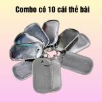 Combo 10 cái thẻ bài cạo gió bằng thép không gỉ