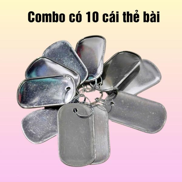Combo 10 cái thẻ bài cạo gió bằng thép không gỉ