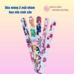 Combo 5 cây dũa móng tay,móng chân 2 mặt hình hoa dễ thương