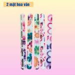 Combo 5 cây dũa móng tay,móng chân 2 mặt hình hoa dễ thương