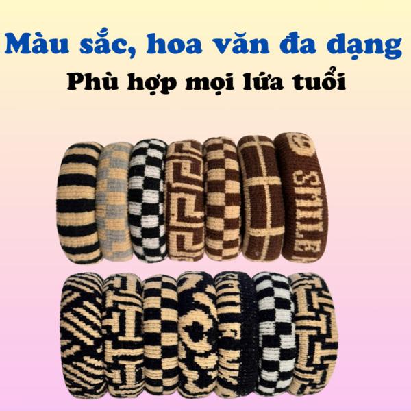 Combo 5 dây cột tóc lò xo bằng nhựa màu đen tránh gãy rụng tóc,dây cột tóc nhựa thời trang cho phụ nữ.