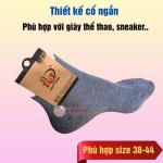 Combo 5 đôi tất vớ nam cổ ngắn đủ màu co giãn Trịnh Trung thoáng khí, co giãn