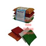 Combo 8 miếng cước kim tuyến rửa chén bát, xoong nồi Đông Dương