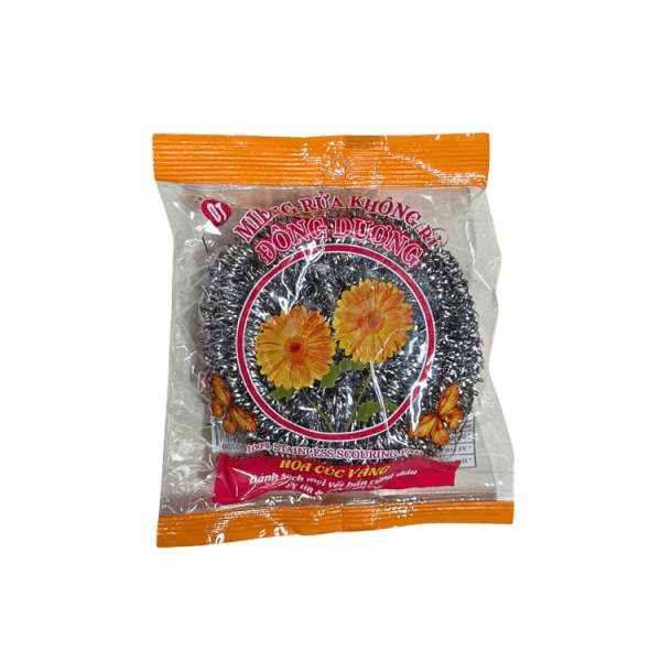 Cước sắt chà xoong nồi dạng khoanh tròn, Cước chà nồi, Chùi xoong, miếng Cước sắt đánh gỉ, đánh sét