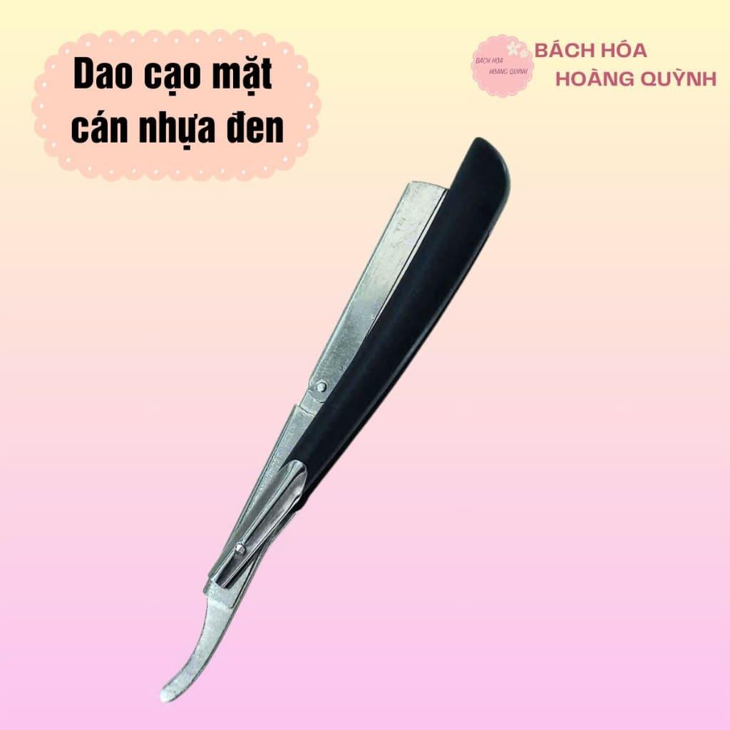 Dao cạo lông mặt - cạo râu cán nhựa ĐEN, cán gỗ NÂU.