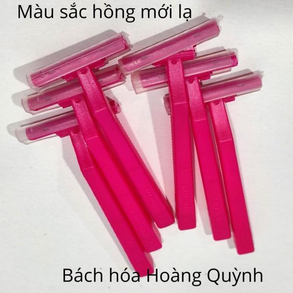 6 cái dao cạo râu hồng EUROMAX 2 lưỡi