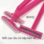 6 cái dao cạo râu hồng EUROMAX 2 lưỡi
