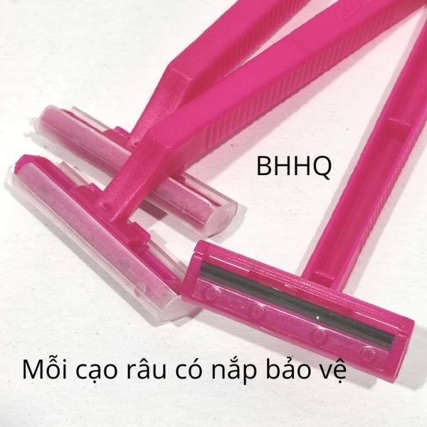 6 cái dao cạo râu hồng EUROMAX 2 lưỡi