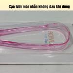 Dụng cụ cạo lưỡi nhựa cán cầm Hofaco, cây nạo lưỡi nhựa dạng tròn,giúp vệ sinh răng miệng, hơi thở thơm tho