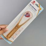 Dụng cụ cạo lưỡi nhựa cán cầm Hofaco, cây nạo lưỡi nhựa dạng tròn,giúp vệ sinh răng miệng, hơi thở thơm tho